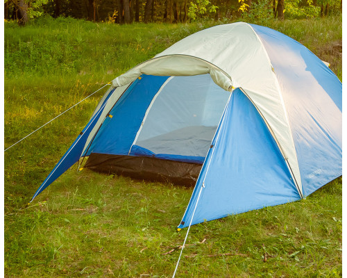 Купить Палатка ACAMPER ACCO (3-местная 3000 мм/ст) blue в Интернет магазин спортивной одежды и тренажеров  SayMarket