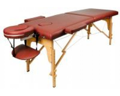 Купить Массажный стол Atlas Sport складной 2-с 70 см деревянный (бургунди) в Интернет магазин спортивной одежды и тренажеров  SayMarket фото 3