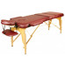 Купить Массажный стол Atlas Sport 70 см складной 3-с деревянный (бургунди) в Интернет магазин спортивной одежды и тренажеров  SayMarket