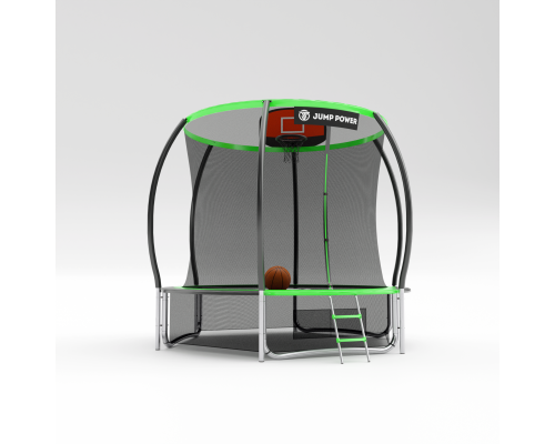Купить Батут Jump Power 8 ft Pro Inside Basket Green в Интернет магазин спортивной одежды и тренажеров  SayMarket фото 2