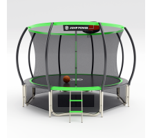 Батут Jump Power 12 ft Pro Inside Basket Green