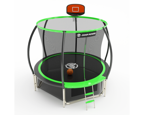 Купить Батут Jump Power 10 ft Pro Inside Basket Green в Интернет магазин спортивной одежды и тренажеров  SayMarket фото 1