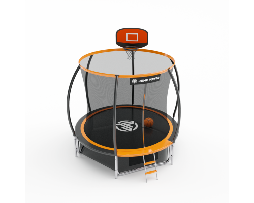 Купить Батут Jump Power 8 ft Pro Inside Basket Orange в Интернет магазин спортивной одежды и тренажеров  SayMarket фото 1