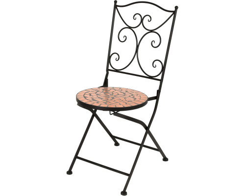 Купить Набор стульев складных из металла и сидением из керамической мозайки в Интернет магазин спортивной одежды и тренажеров  SayMarket