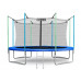 Купить Батут Atlas Sport 435 см (14ft) с внутренней сеткой и лестницей BLUE в Интернет магазин спортивной одежды и тренажеров  SayMarket