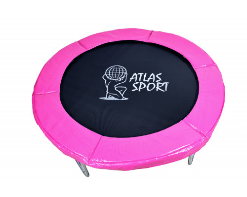 Купить Батут Atlas Sport 140 см (4.5ft) на эластичных ремнях Pink в Интернет магазин спортивной одежды и тренажеров  SayMarket фото 1