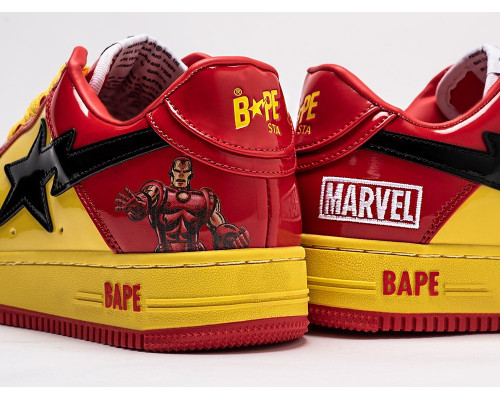 Купить Кроссовки Marvel x BAPE Sta Force 1 low в Интернет магазин спортивной одежды и тренажеров  SayMarket фото 1