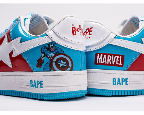 Купить Кроссовки Marvel x BAPE Sta Force 1 low в Интернет магазин спортивной одежды и тренажеров  SayMarket фото 5