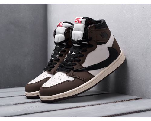 Купить Кроссовки Nike Air Jordan 1 x Travis Scott в Интернет магазин спортивной одежды и тренажеров  SayMarket