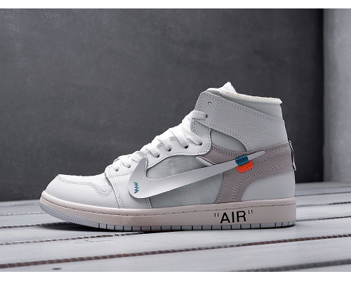 Купить Кроссовки Nike Air Jordan 1 x Off-White в Интернет магазин спортивной одежды и тренажеров  SayMarket фото 4