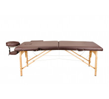 Массажный стол Atlas Sport складной 2-с 60 см деревянный (коричневый)