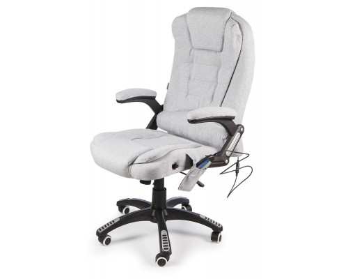 Купить Вибромассажное кресло Calviano Veroni 52 (ткань, серое) в Интернет магазин спортивной одежды и тренажеров  SayMarket
